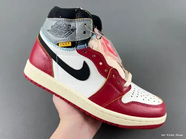 1st Kicks Shoes LA HV8563-600 Jordan High x Union 1 Air OG 0608